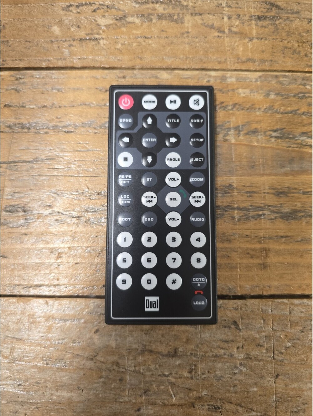 Original Dual XDVD600 Remote Control DV604i XDVD236BT XDVD1175BT